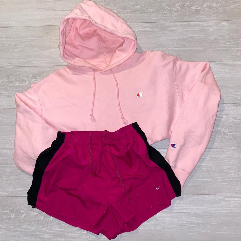 X-Large y2k pink champion & Nike set 💗